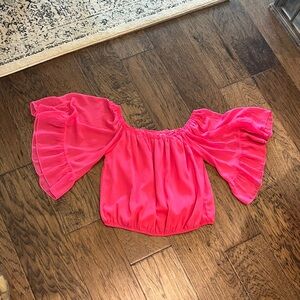 Hot pink top